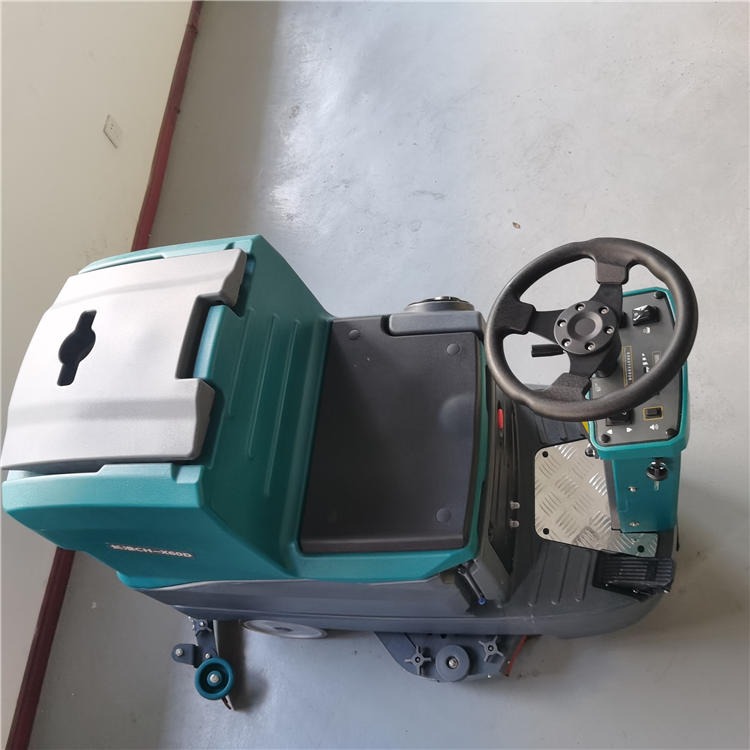 工业驾驶式洗地机 吸尘擦地机 农贸市场清洗设备