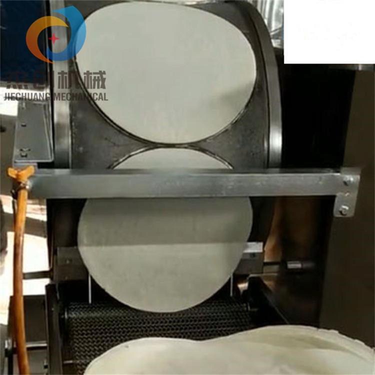新技术春卷皮机 自动空速蛋皮机 荷叶饼生产线 连续式生产烤鸭饼机