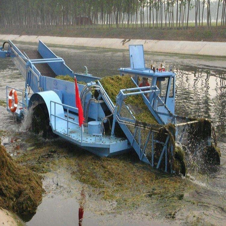 海藻打捞船价格 水库垃圾打捞船报价 垃圾打捞船型号 如信割草船