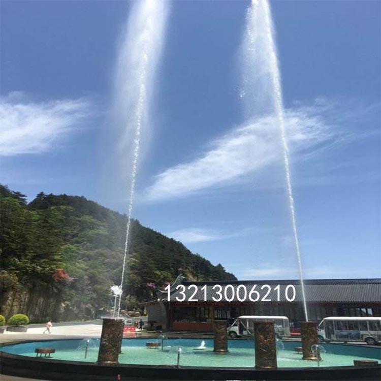 定制呐喊喷泉 15米/20米/30米/50米整套设备 景区游乐必备 网红声控喊泉