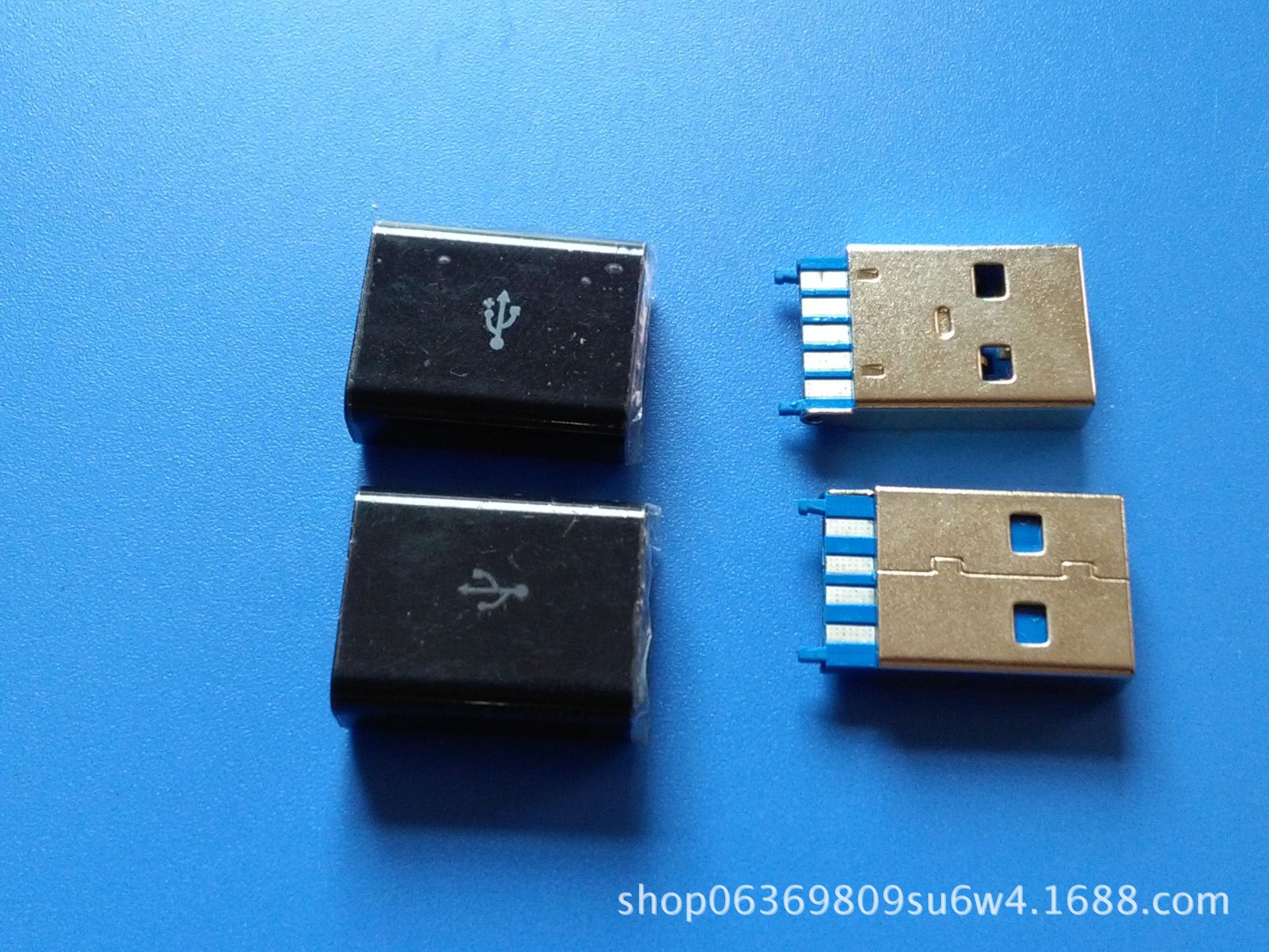 USB3.0AF焊线 USB3.0 USB A母 3.0母座 插座 插头 3.0接口 连接器示例图2