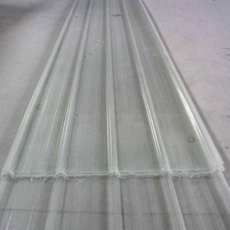 FRP采光板工厂屋顶防腐树脂瓦阳光板透明1m宽0.7mm厚玻璃钢