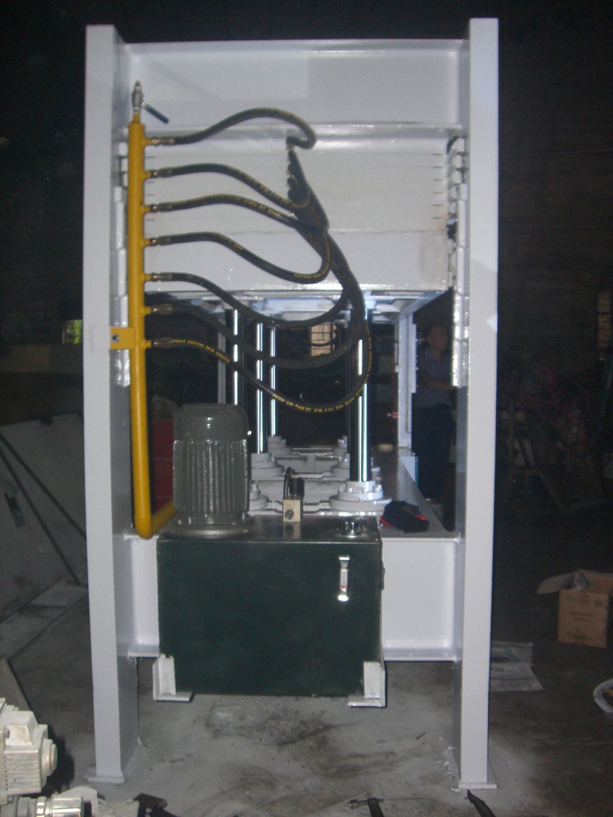 钢铜铁门热压机  5层空气能节能60%热压机烧水烧油电热示例图3