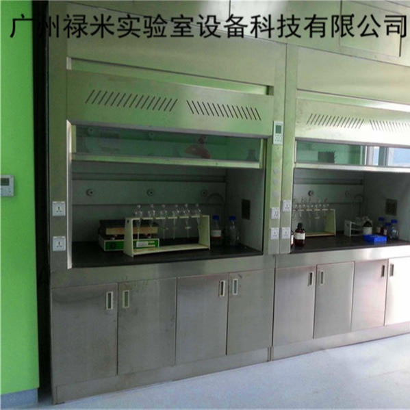 禄米实验室304材质 不锈钢通风柜 广州禄米实验室家具厂家LM-TFG1721