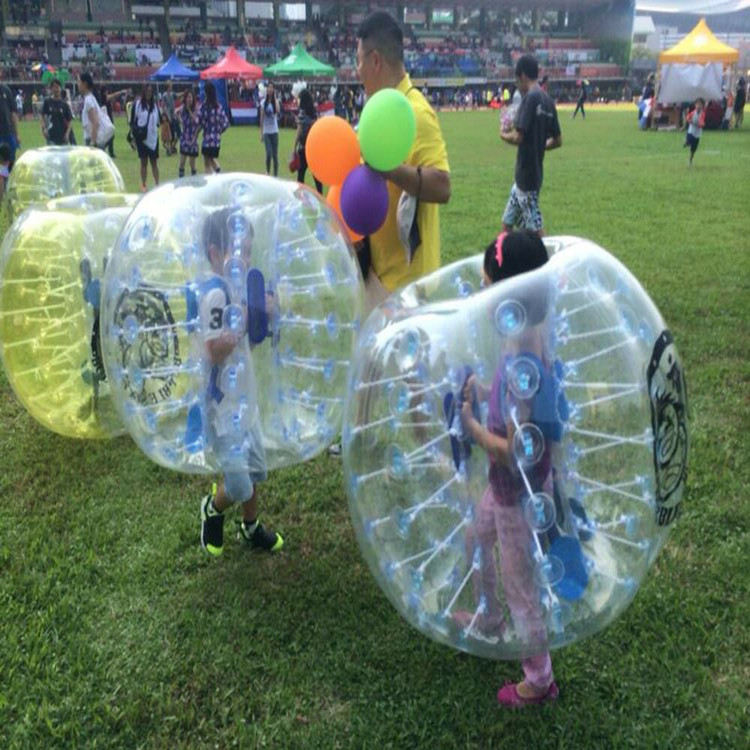 厂价直销PVC户外儿童大人互动用充气碰碰球 撞撞球 趣味运动会道具