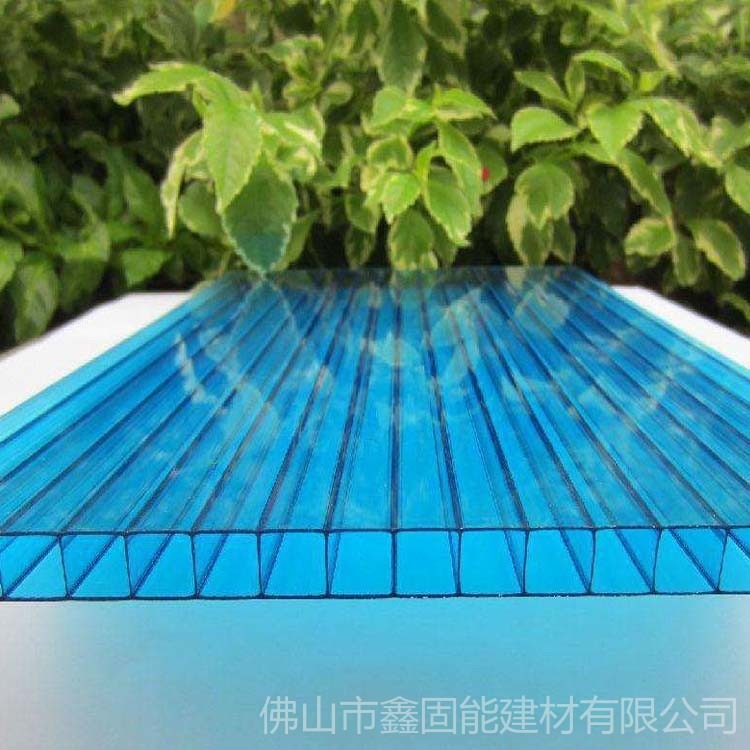 广东厂家直销 中空阳光板 pc阳光板 车棚雨棚 价格实惠