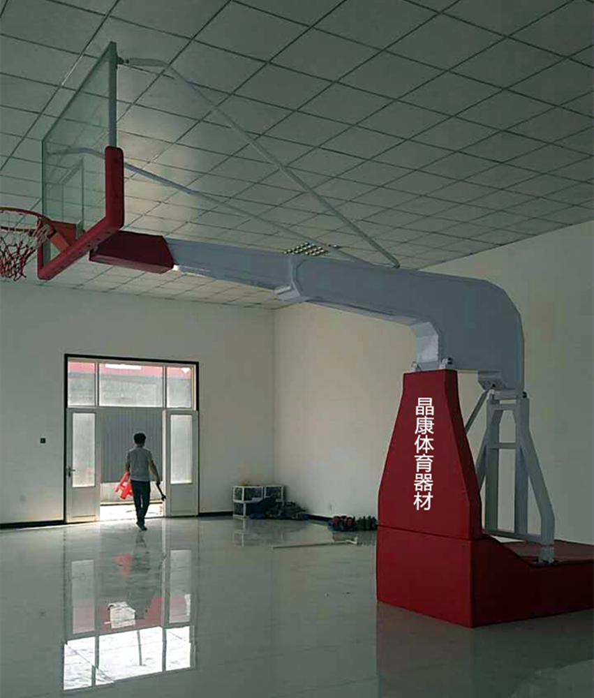 武清晶康牌配安全防爆钢化玻璃篮球板儿童篮球架批发零售