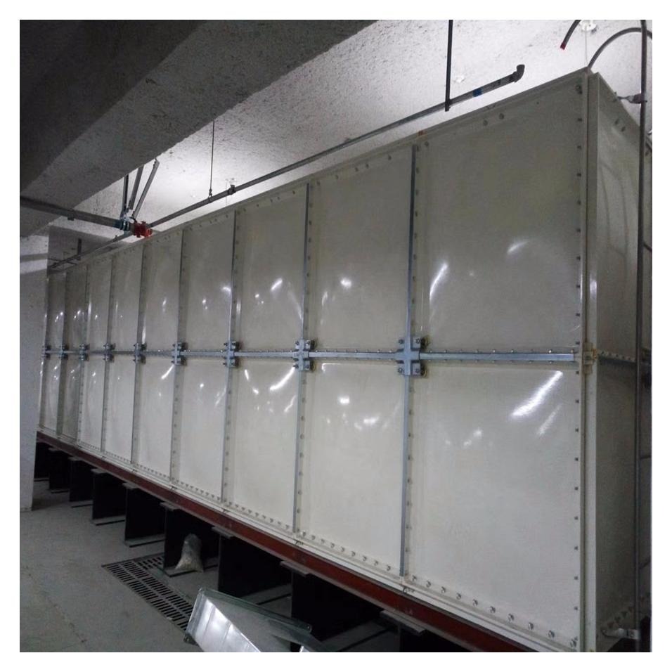 冷热水箱 霈凯水箱 玻璃钢40立方消防水箱厂家