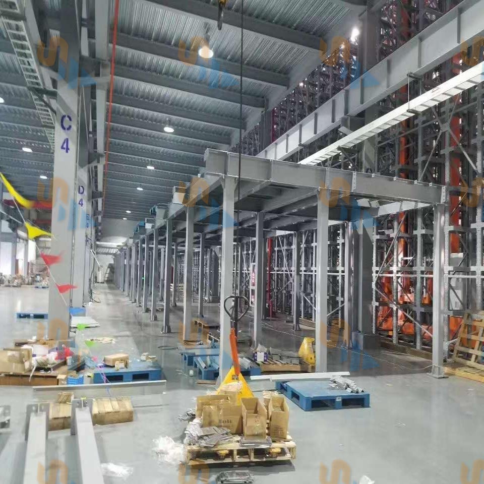 倉庫貨架生產廠家量身定做鋼平臺貨架 森沃倉儲 鋼制平臺