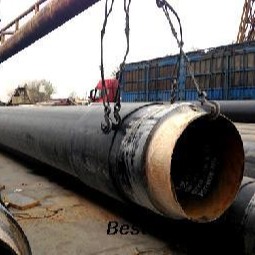 河北实体厂家预制地埋聚乙烯发泡管道管件 保温钢管 热力工程管道