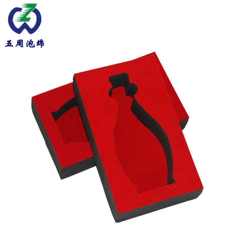 上海五周泡绵黑色eva定做   一体成型环保物流周转箱彩色eva泡棉  eva内衬包装  免费设计