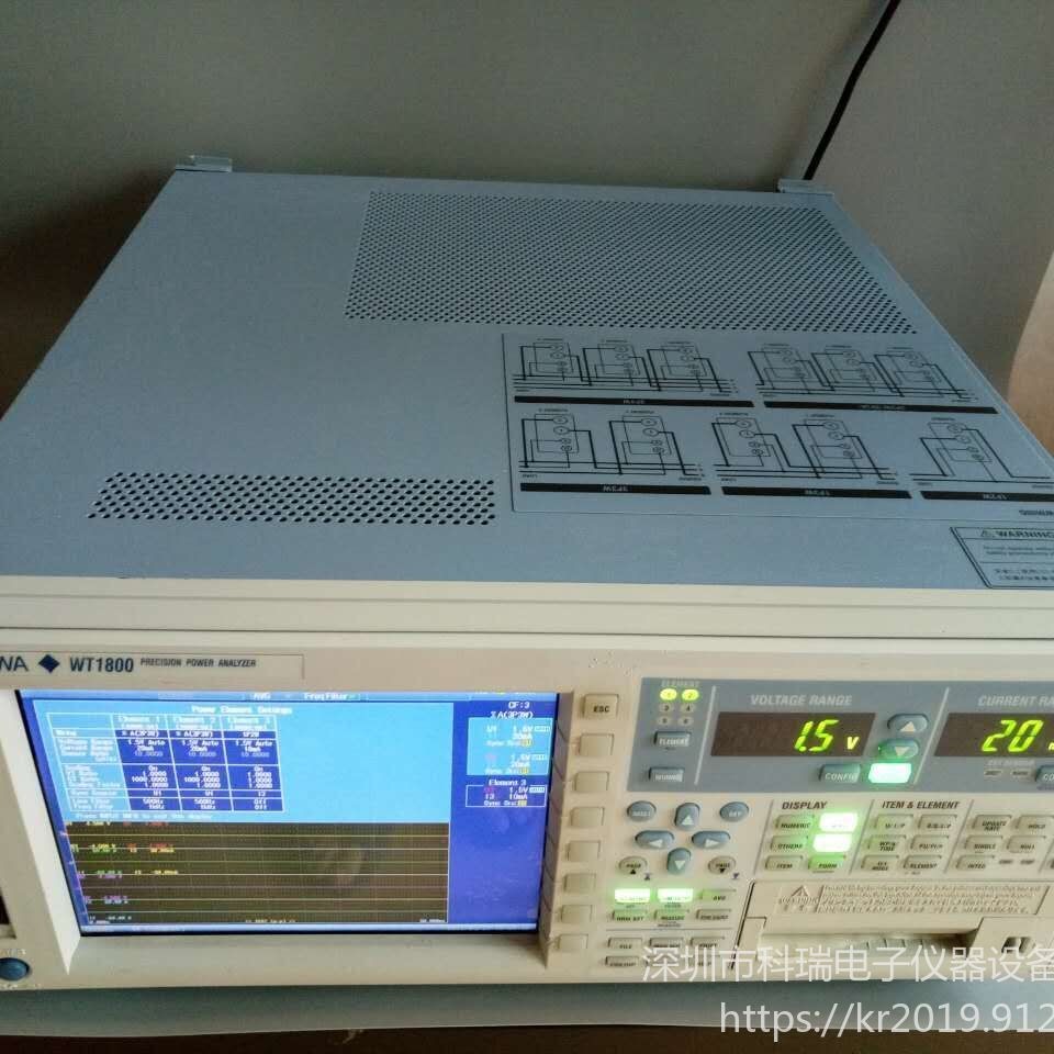 出售/回收 横河YOKOGOWK WT1806E 功率分析仪 科瑞仪器