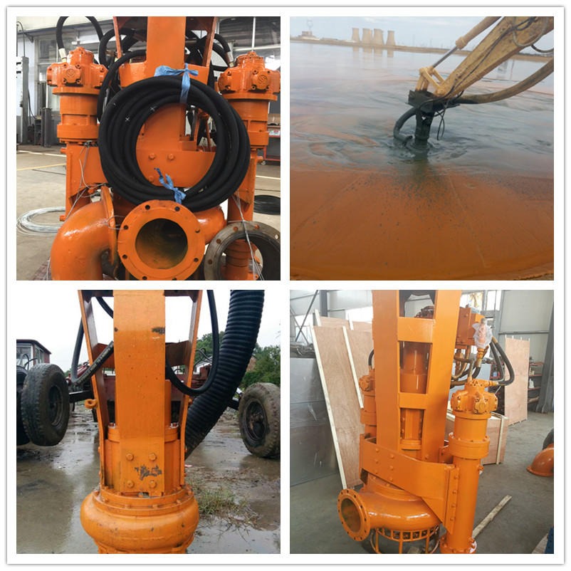挖掘机液压清淤泵、挖掘机液压式淤泥泵--YSQ-12抽沙泵厂家