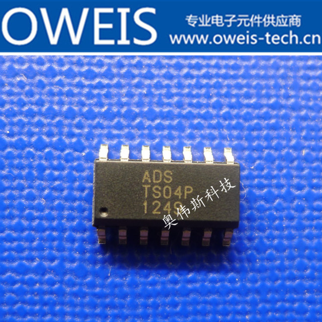 TS04P 韩国ADS 四通道4按键电容式触摸芯片  SOP14 全新原装现货