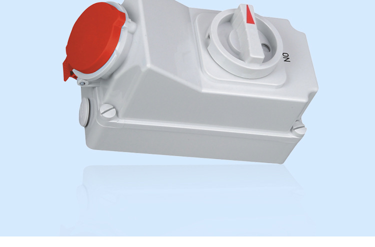 厂家直供32AIP44直插附加插座 柜体附加插座 防水插头插座示例图8