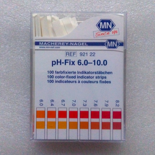 德国MN 精密 pH试纸6.0-10.0PH酸碱度测试纸 92122 水质测试条