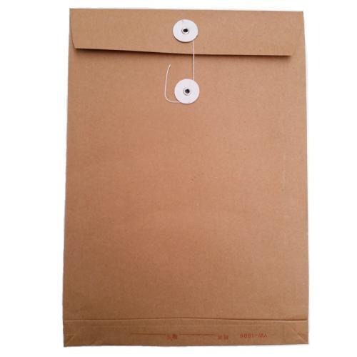 4CM木浆纸档案袋袋礼品袋牛皮纸档案袋办公收纳袋可定制定做 祥艺木浆纸档案袋图片