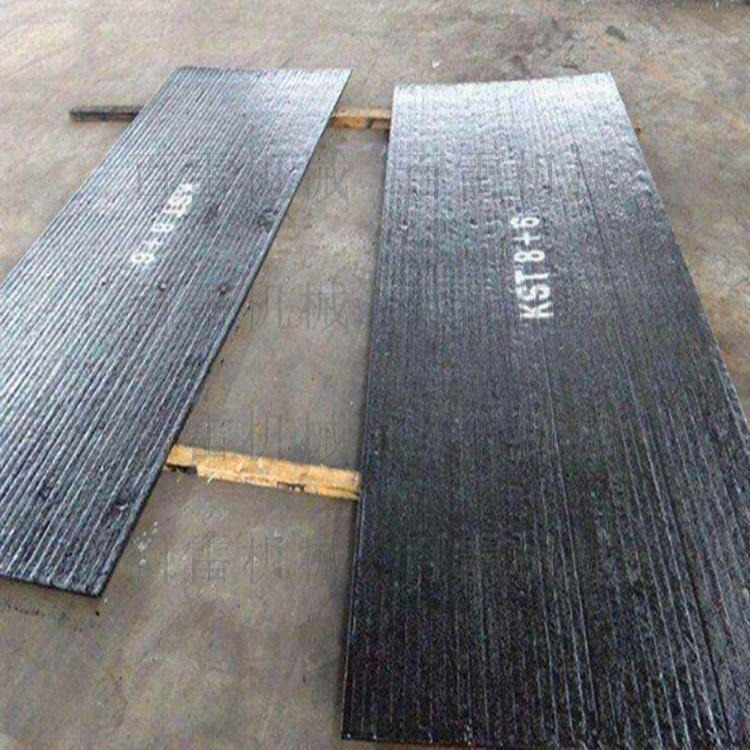 高铬合金耐磨堆焊板 12+8复合耐磨板 百雷钢材