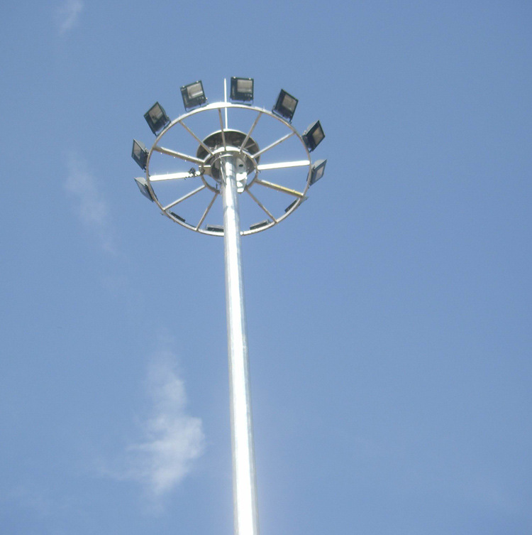 厂家高杆灯 供应 20米(m)升降式高杆灯路灯20M高杆路灯图片