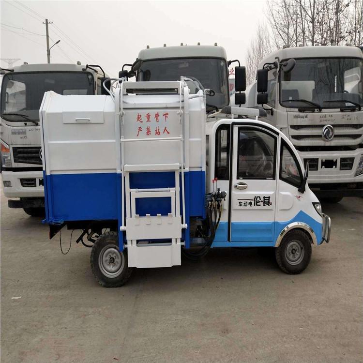 生产挂桶垃圾车 分类垃圾车 清源环卫 桶装电动垃圾车参数 价格实惠