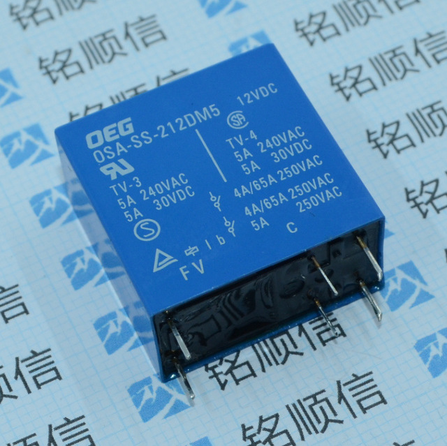 OSA-SS-212DM5功率继电器蓝色12VDC出售原装现货欢迎查询