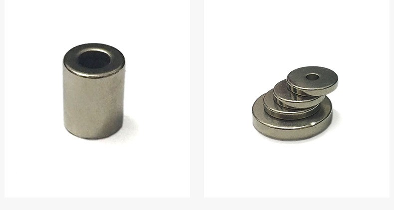 厂家直销环形磁铁 钕铁硼 圆环强力磁铁 小圆形带孔磁环可批发示例图12