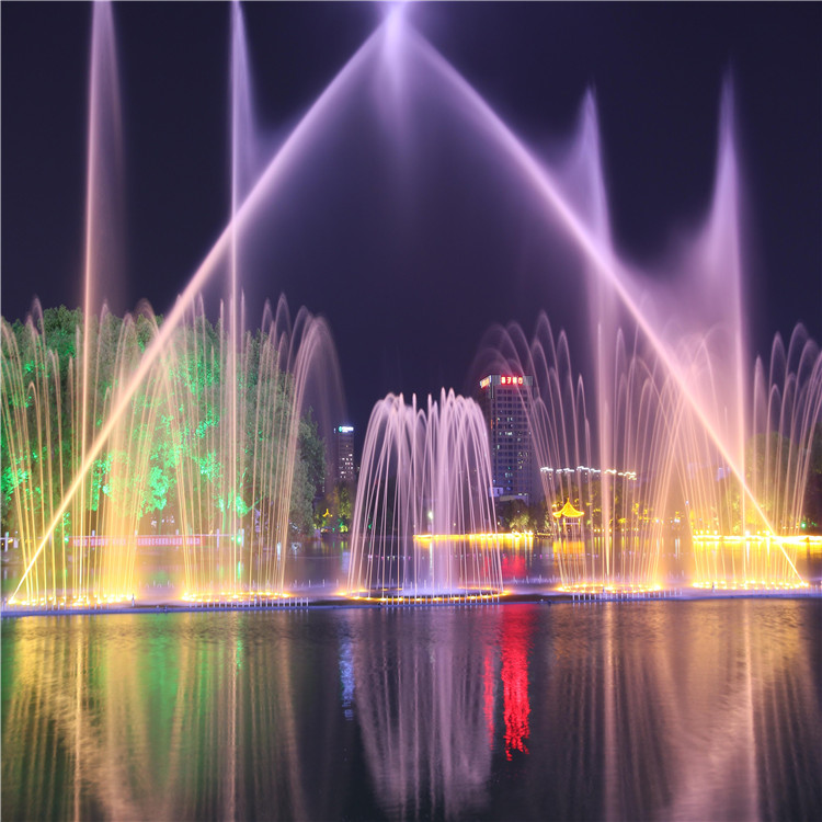 音乐喷泉厂家 景观喷泉设备 灯光喷泉激光秀 喷泉设计