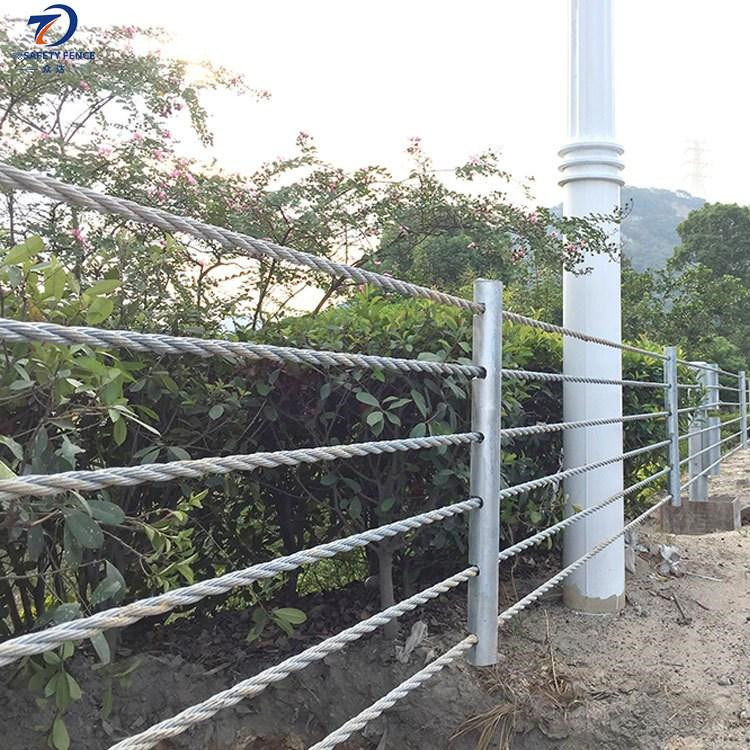 崇左缆索护栏 b级缆索护栏 缆索防撞护栏 缆索栏杆生产