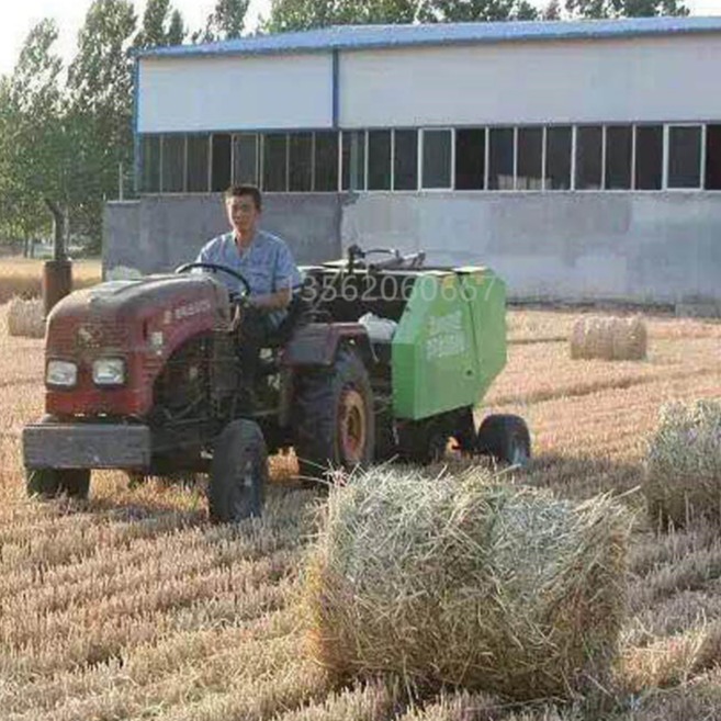 芜湖市玉米秸秆 小麦秸秆 稻草  自动捡拾打捆机 拖拉机带动