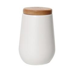 红素木质陶瓷花瓶商务促销定制礼品 时尚家居百搭多用收纳罐 500件起订不单独零售