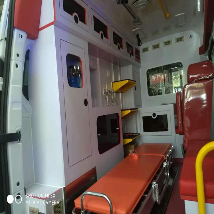 湖北神百  国六福特负压救护车  救护车价格图片