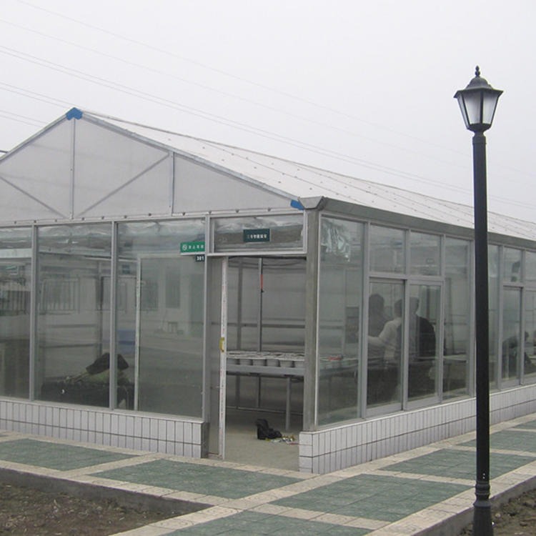 玻璃温室 农业观光生态温室 阳光板温室建设 博伟