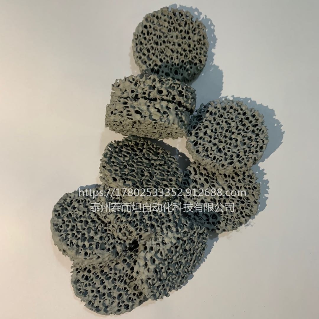 碳化硅泡沫陶瓷过滤片 铸造用19泡沫陶瓷过滤片 陶瓷过滤网