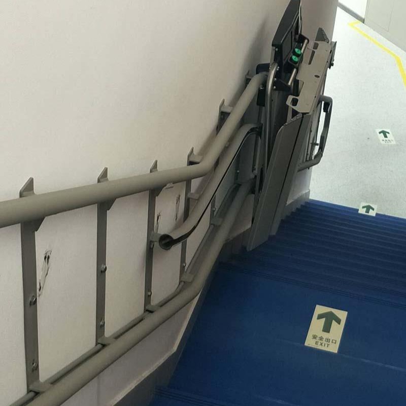 残疾人专用升降设备 定制无障碍电梯 启运温州斜挂运行电梯厂家