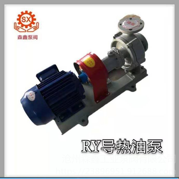 导热油泵 RY系列热油泵 森鑫 100-65-200导热油泵 流量大