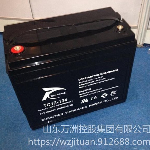 天畅蓄电池TC12-134 天畅12V134AH 直流屏UPS/EPS电源专用 铅酸蓄电池 现货供应