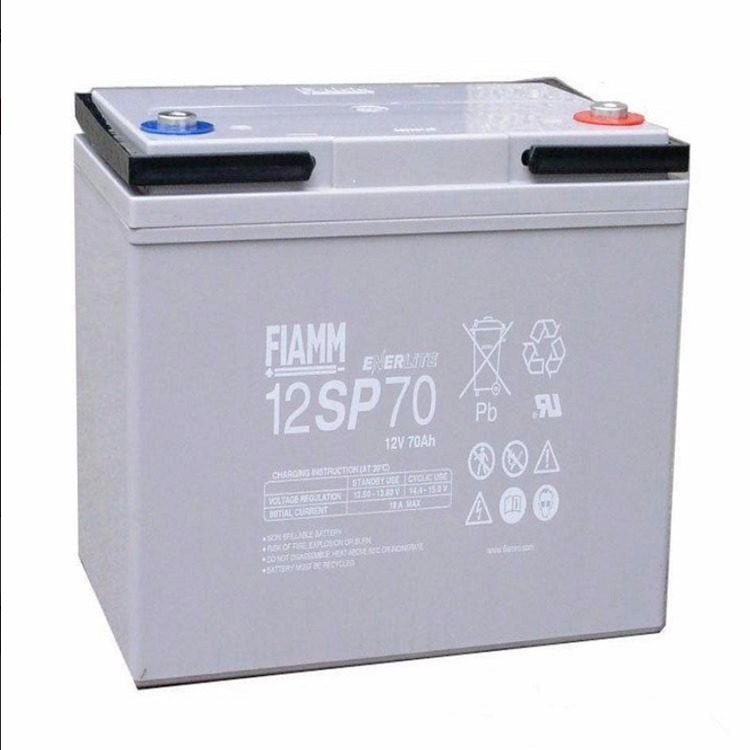 非凡FIAMM蓄12V70AH 铅酸免维护电池12SP70 UPS电源 直流屏配套 报价