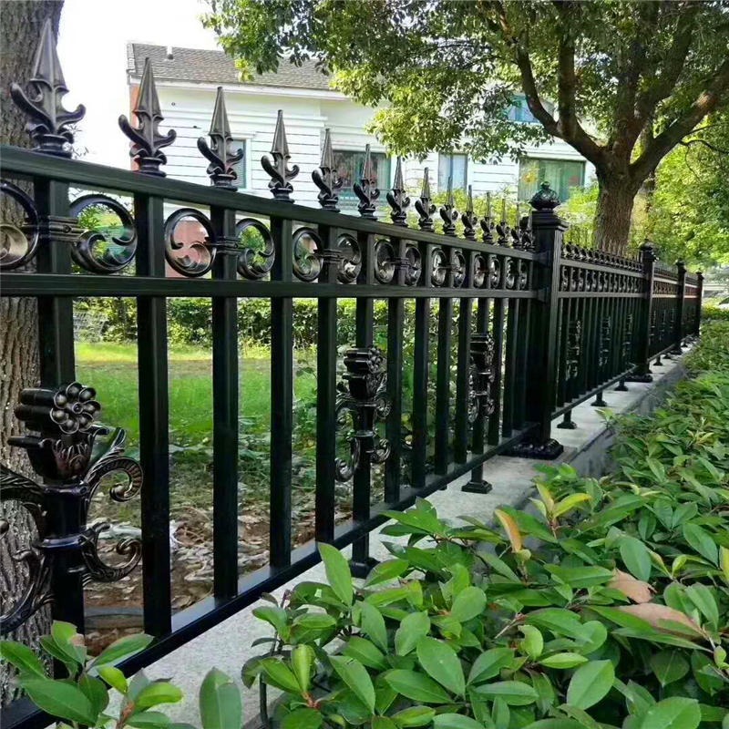 铝艺护栏铝合金护栏别墅围栏 铝合金栏杆庭院围墙护栏 峰尚安护栏