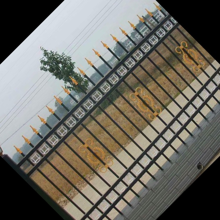 锌钢护栏烤漆 别墅锌合金白色围栏  锌钢水泥护栏  国标质量 鼎佳