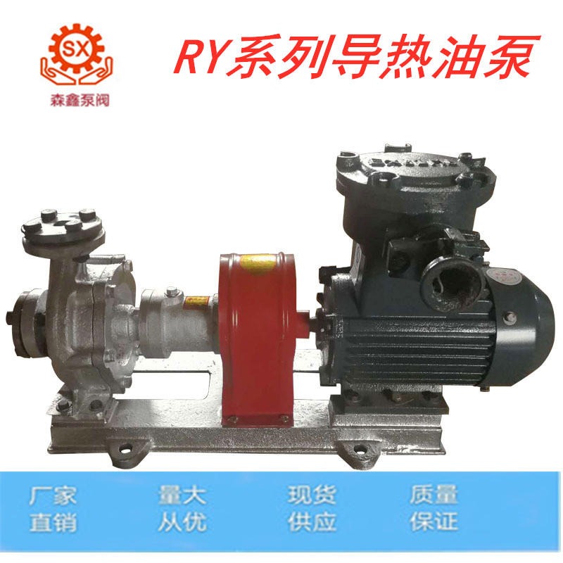 厂家供应 RY50-32-160系列导热油泵 风冷式导热油泵 高温导热油泵 RY水冷套导热油泵 输送导热油泵