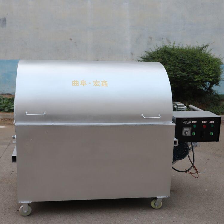 电加热炒料机  干果200斤300斤炒锅  多功能型小型电加热炒货机