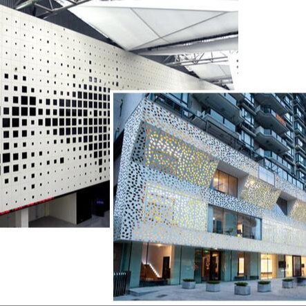 KTV外墙雕花铝单板造型  包柱雕花铝单板