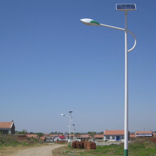千度照明农村道路灯专用路灯5米6米7米8米太阳能路灯生产厂家 新农村建设led太阳能路灯 一体化太阳能路灯出厂价格