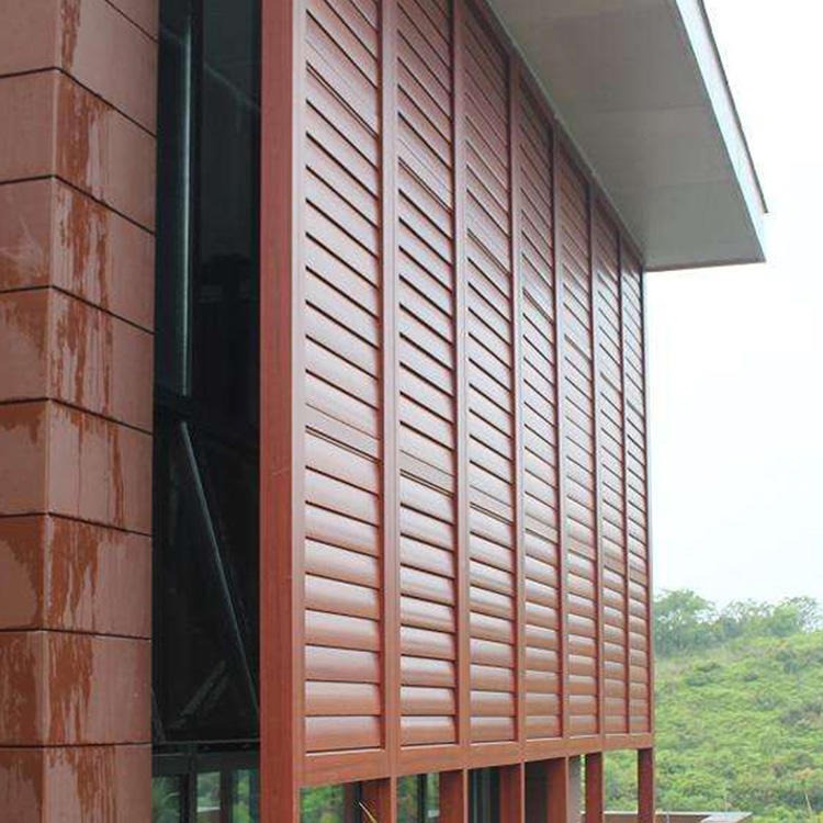 锌钢百叶窗 铝合金百叶窗 铝合金空调百叶窗 防雨百叶窗 经久耐用
