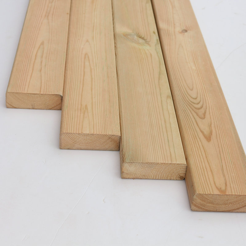 防腐木樟子松碳化木 防腐木地板 户外木板材可定制 厂家直销示例图22