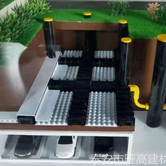 A诚信厂家 北京虹吸排水板销售 PED高分子防护排水异形片 车库疏水板