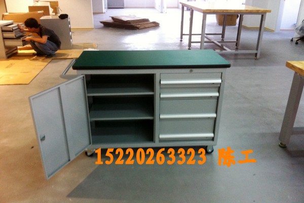 不锈钢工具柜，挂板式工具柜，单门五抽工具柜，维修柜示例图8