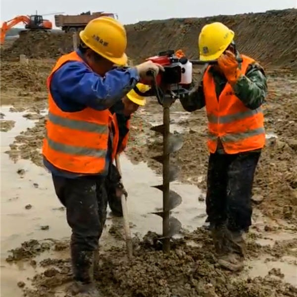 唐山挖管桩芯泥巴的机子 手持清理管桩内土的工具