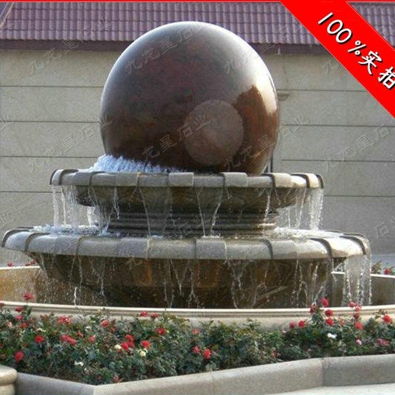 石雕风水球喷泉厂家 大理石球 风水球的意义 九龙星石业图片