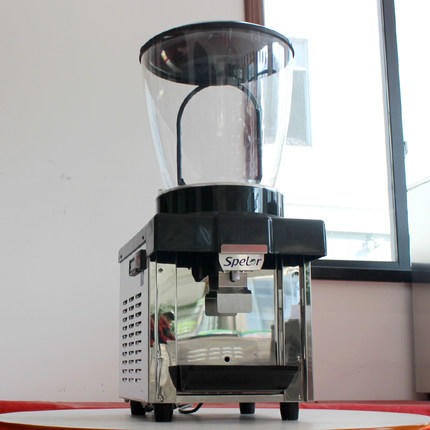 冰之乐小圆缸饮料机 PL-118AJ商用单缸果汁机 冷热现调大容量搅拌式冷饮机